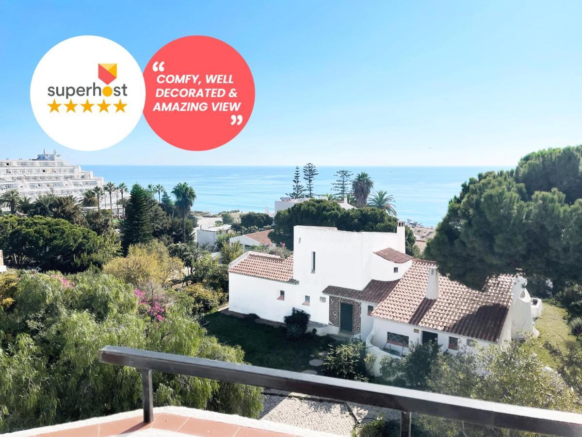 Apartment Beachfront Oura - 100m Beach, Seaview, Garage, 300m Strip Albufeira